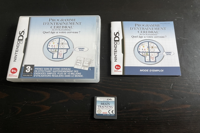 Programme d'Entraînement Cérébral du Dr Kawashima : Quel Age a votre Cerveau ?